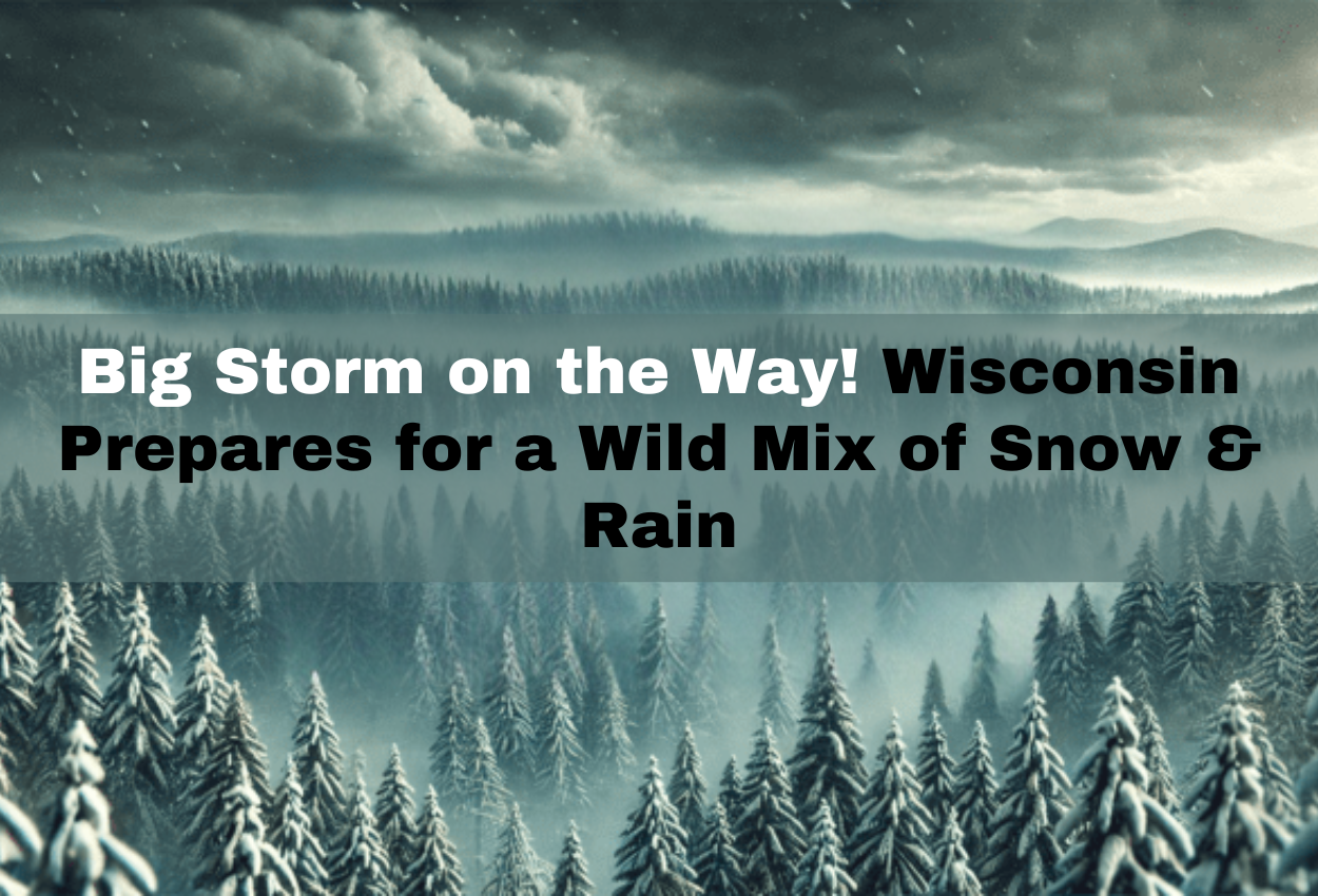 Big Storm on the Way! Wisconsin Prepares for a Wild Mix of Snow & Rain