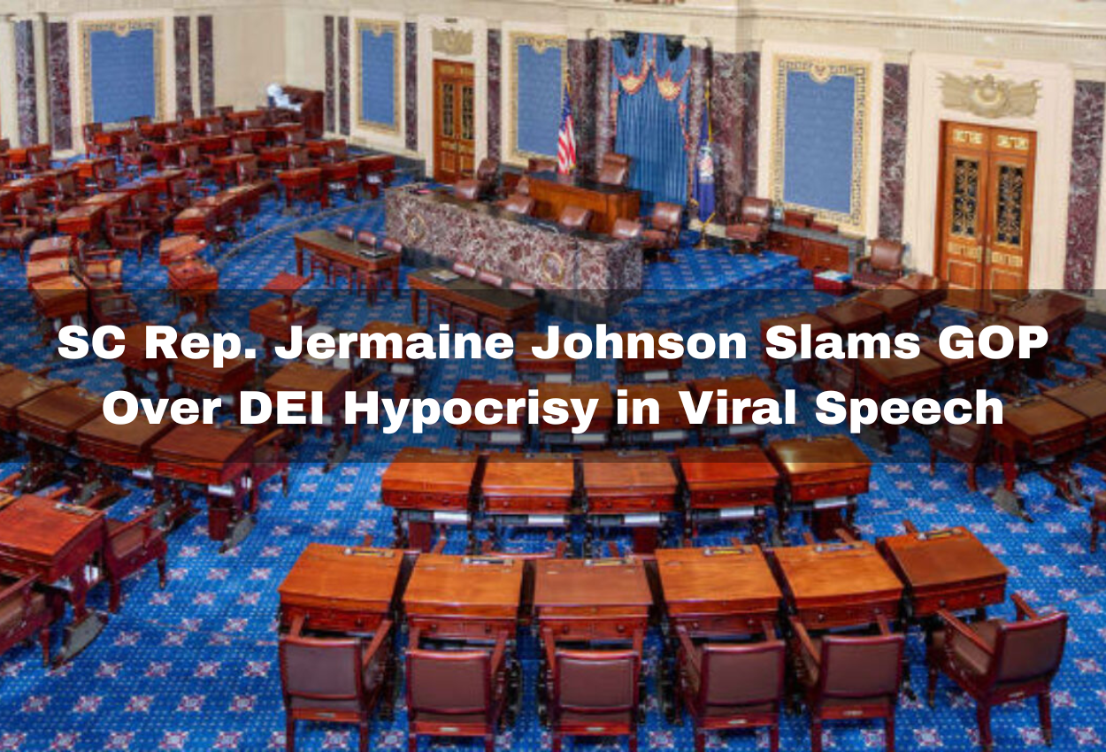 SC Rep. Jermaine Johnson Slams GOP Over DEI Hypocrisy in Viral Speech