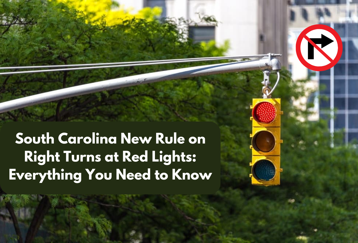 South Carolina New Rule on Right Turns at Red Lights: Everything You Need to Know