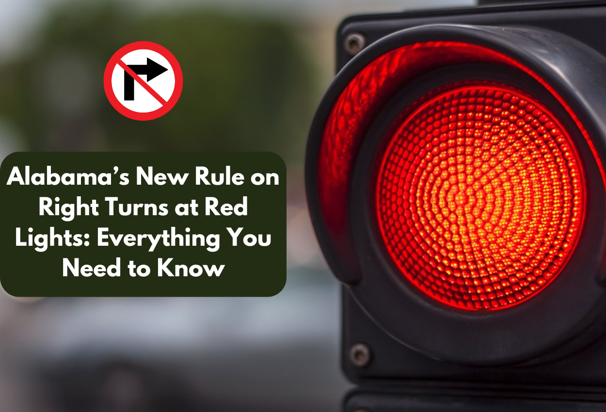 Alabama’s New Rule on Right Turns at Red Lights: Everything You Need to Know