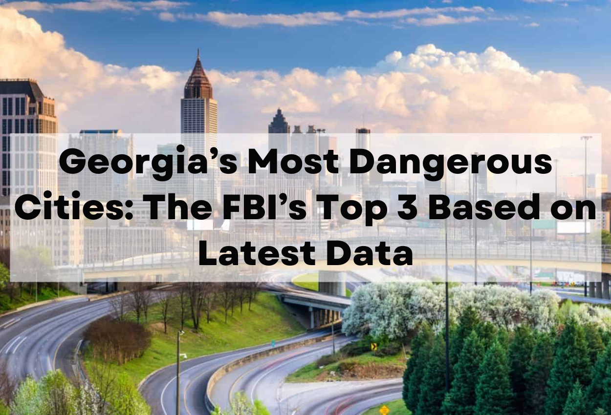 Georgia’s Most Dangerous Cities: The FBI’s Top 3 Based on Latest Data